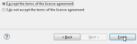 Eclipse PyDev Accept License